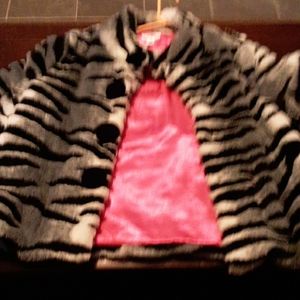 Zebra striped Coat